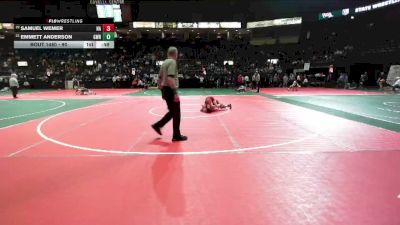 90 lbs Cons. Round 2 - Samuel Wemer, NA vs Emmett Anderson, GWRA