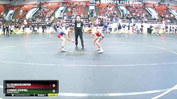 125 lbs Cons. Round 2 - AJ Dubendorfer, Whitmer vs Corbin Kimmel, Wayne Trace