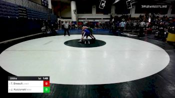 285 lbs Quarterfinal - Timothy Breault, Lyman Mem/Windham Tech vs Joshua Kuczynski, Notre Dame-West Haven