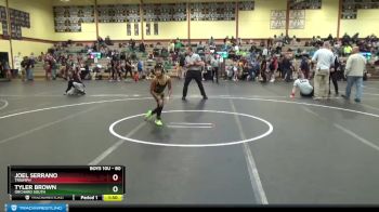 80 lbs Round 1 - Tyler Brown, Orchard South vs Joel Serrano, Triumph