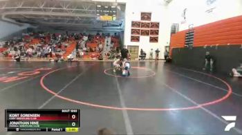 106-113 lbs Round 2 - Jonathan Hine, Powell Wrestling Club vs Kort Sorensen, Cody Wrestling Club