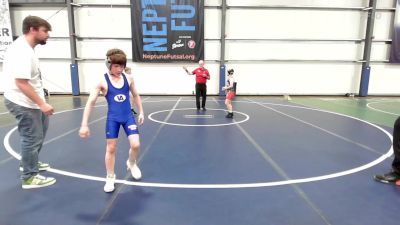 85 lbs Rr Rnd 3 - Lachlan Smith, Kraken vs Jace Largent, Indiana Outlaws Red