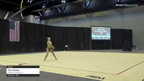 Ella Willden - Clubs, Eagle Gymnastics TX - 2021 USA Gymnastics Championships