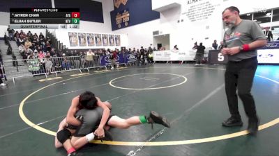 113 lbs Quarterfinal - Elijah Butler, Northview vs Jayren Chan, Ayala