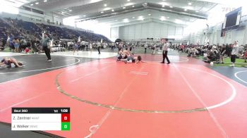 137 lbs Final - Zayden Zentner, Mantanona TC vs Jaxon Walker, BGWC Academy