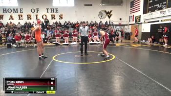 175 lbs Cons. Round 1 - Uriah Paulsen, Newman Catholic vs Ethan Gibbs, Waukon