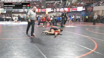 G - 105 lbs Cons. Round 3 - Vera Strub, Baker (Girls) vs Riley Pattison, Glasgow (Girls)