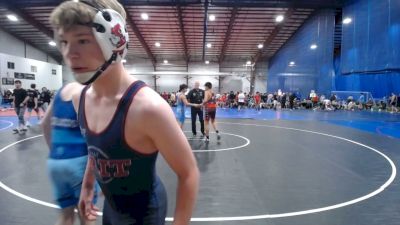 120 lbs Rr Rnd 3 - Michael Rambone, Grit Red - HSB vs Killian Coluccio, Triumph Blue - HS