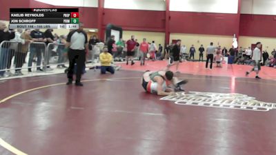 165 lbs Quarterfinal - Kaelib Reynolds, Prophecy RTC vs Jon Schroff, Prime Wrestling Club