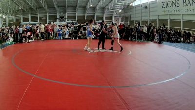 140 lbs Cons. Round 2 - Vera Bentley, California vs Clara Soares, California