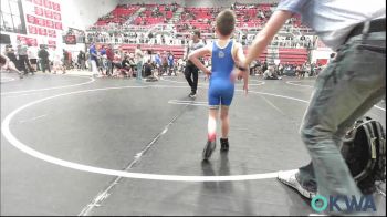 60 lbs Quarterfinal - Weston Thompson, Piedmont vs Rhett Villines, Weatherford Youth Wrestling
