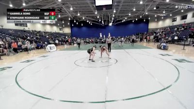 138 lbs Cons. Round 2 - Stephanie Rodriguez, Westfield vs Gabriela Song, West Springfield