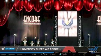 University Cheer Air Force Inc - Recruits [2019 Tiny - Novice - Restrictions 1 Day 1] 2019 Encore Championships Houston D1 D2