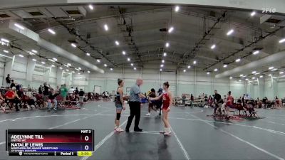 114 lbs Round 4 - Adelynne Till, United WC vs Natalie Lewis, Northern Delaware Wrestling Academy Knights