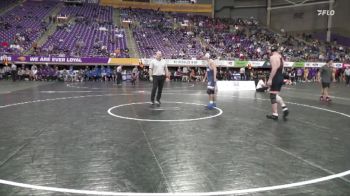 157 lbs Semis (4 Team) - Gus Menne, Corban University vs Benjamin Miller, Doane University