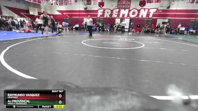 190 lbs Cons. Round 3 - Aj Provencal, Angelo Rodriguez vs Raymundo Vasquez, Monterey