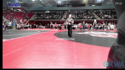 61 lbs Round Of 16 - Cole Schiltz, Verdigris Youth Wrestling vs Issac Longworthy, Sperry Wrestling Club