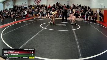 130 lbs Champ. Round 2 - Violet Gray, Central - Grand Junction vs Lucille Munger, Meeker