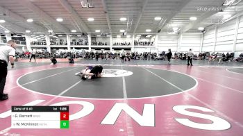 182 lbs Consi Of 8 #1 - Gabriel Barnett, Brookline vs Will McKinnon, Methuen