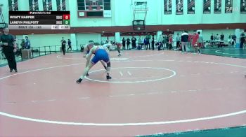 165 lbs 1st Place Match - Landyn Philpott, Southwestern Oregon Community College vs Wyatt Harper, Southwestern Oregon Community College