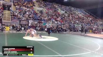 126 lbs Semifinal - Lane Cooper, Bishop Ryan vs Sawyer Owens, Hillsboro-Central Valley