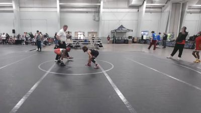 64 lbs Round 2 (8 Team) - Kyle Savage, Mat Assassins Red vs Elijah Jean Paul, CTWHALE Green