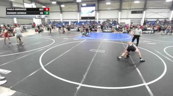 95 lbs Consi Of 16 #2 - Paulo Enriquez, Mustangs WC vs Gunner Lehman, One Shot Wrestling