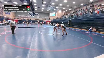 145 lbs Cons. Round 2 - Romina Temengil, Richardson Lake Highlands vs Mya Perez Martinez, Conroe Grand Oaks