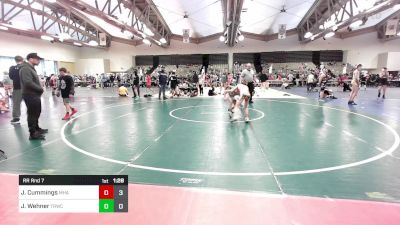 77 lbs Rr Rnd 7 - Jacobi Cummings, Maine Hammas vs Jake Wehner, Toms River Wrestling Club