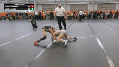 76 lbs Round 3 (6 Team) - Bowen Gardner, Pursuit WC vs Mikeal Jones, Meridian Maniacs