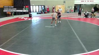 165 lbs Cons. Round 2 - Josiah Oliver, Quincy vs Kaden Gallagher, Murray State College