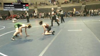 114 Championship Bracket Cons. Round 3 - Tyler Heers, Grand Rapids vs Haaken Vold, Rochester Mayo