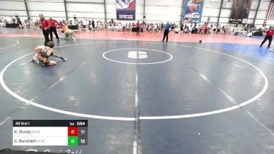 70 lbs Rr Rnd 1 - Kyrie Nunez, Roughnecks vs Corbin Burchett, Forge Elm 2