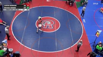 96 lbs Consi Of 16 #2 - Carter Redmond, Delaware Valley vs Michael Benner, Central Dauphin