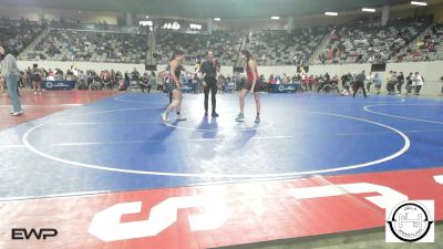 120 lbs Consi Of 16 #2 - Alexis Silkey, Hilldale Youth Wrestling Club vs Breckyn Moyers, Lone Grove