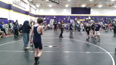 105 lbs Round 5 - Austin Joyner, Tiger Wrestling vs Shelbie Gantt, White Knoll