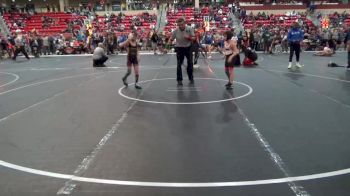 73 lbs Champ. Round 2 - Jed Spencer, Paola Wrestling Club vs Gunner Husen, Maize Wrestling Club