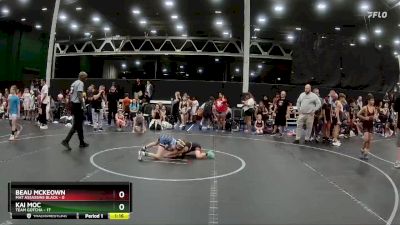 56 lbs Semis (4 Team) - Beau McKeown, Mat Assassins Black vs Kai Moc, Team Gotcha