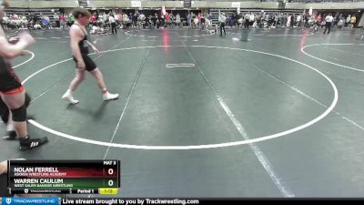 160 lbs 3rd Place Match - Warren Caulum, West Salem Bangor Wrestling vs Nolan Ferrell, Askren Wrestling Academy