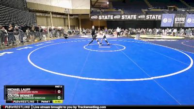 80 lbs 7th Place Match - Colton Bennett, Team Newport Tornadoes Wrestling Club vs Michael Lauff, Goldendale Grapplers Youth Wrestling