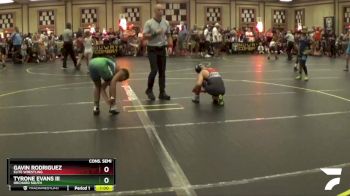 101 lbs Cons. Semi - Tyrone Evans Iii, Orchard South vs Gavin Rodriguez, Elite Wrestling