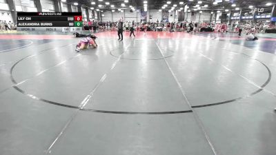 138 lbs Rr Rnd 2 - Lily Oh, 5forty Lady Brawlers vs Alexandria Burns, Indiana Outlaws Teal