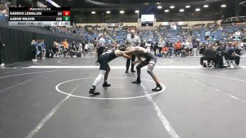 157 lbs Champ. Round 2 - Aaron Wilson, Concordia (Neb.) vs Kadrick Lewallen, Arizona Christian University