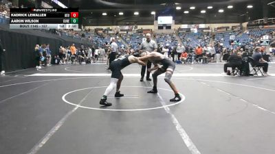 157 lbs Champ. Round 2 - Aaron Wilson, Concordia (Neb.) vs Kadrick Lewallen, Arizona Christian University