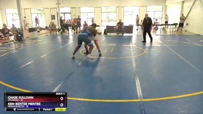 250 lbs Round 1 (8 Team) - Chase Sullivan, Colorado vs Ken-Bentee Mentee, Massachusetts