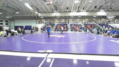 285 lbs Round 1 (10 Team) - Eldrich Flores, Marian University (IN) vs Miguel Perez, Lindsey Wilson (Ky.)