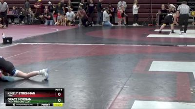 J-1 lbs Round 1 - Grace Morgan, Tiger Wrestling Club vs Kinzly Strohman, THWC