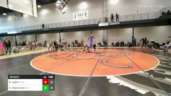 55 lbs Rr Rnd 2 - Raelynn Jadin, Beast Mode Pink vs Claire Hammond, Beast Mode Green