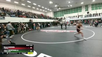 115 lbs Champ. Round 1 - Lilly Quintanilla, Thermopolis vs Ella Godwin, Laramie