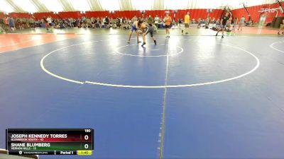 190 lbs Placement (16 Team) - Joseph Kennedy Torres, Glenbrook South vs Shane Blumberg, Vernon Hills